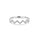 0.17 Cts White Diamond Ring in 14K White Gold