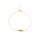 Kiss Charm Bracelet in 14K Yellow Gold