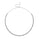 2.80 Ctw Black Diamond Necklace in 925 Sterling Silver