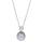 16.70 Cts Rainbow Moonstone Pendant in 925