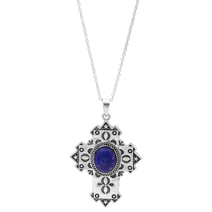 4.55 Cts Lapis Lazuli Pendant in 925