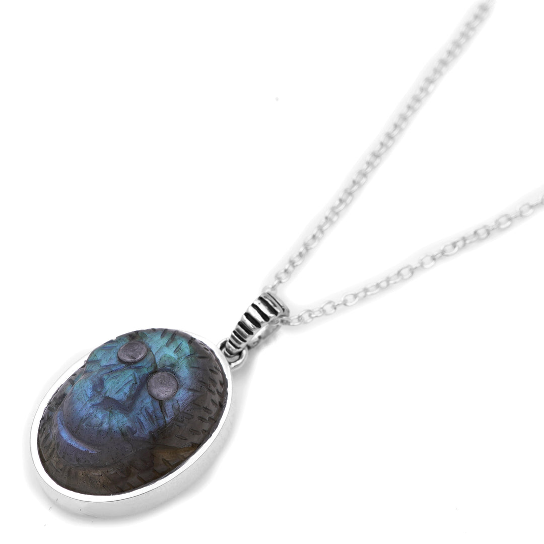 12.50 Cts Labradorite Pendant in 925