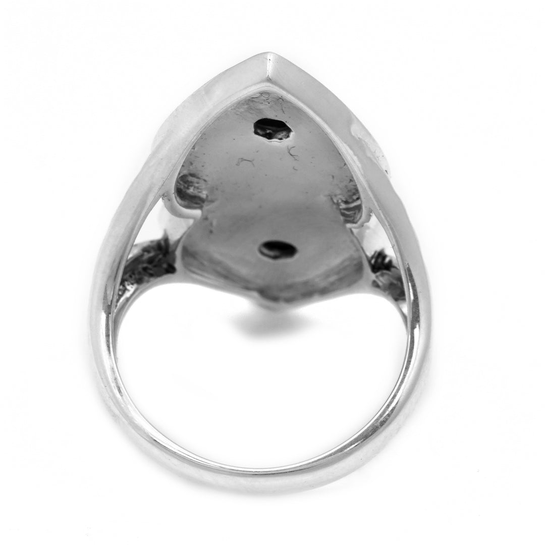 0.60 Cts Turquoise Ring in 925