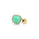Amazonite Ring in Brass