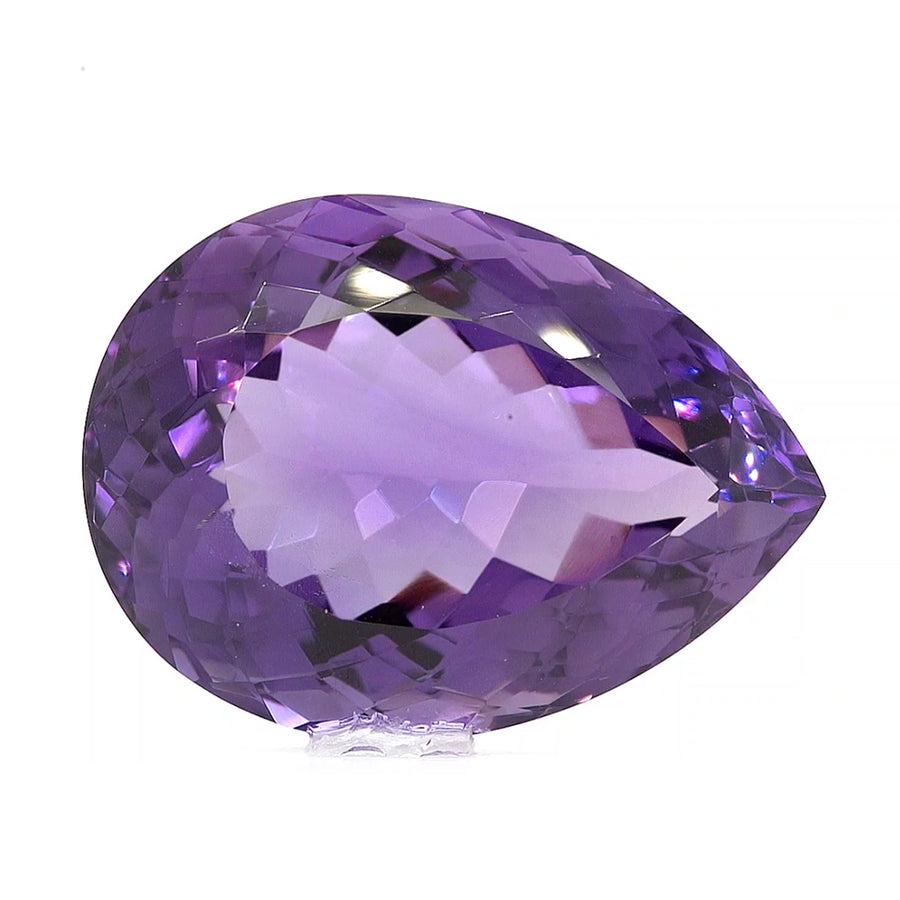 51 Cts Amethyst 30x22 MM Pear Gemstone