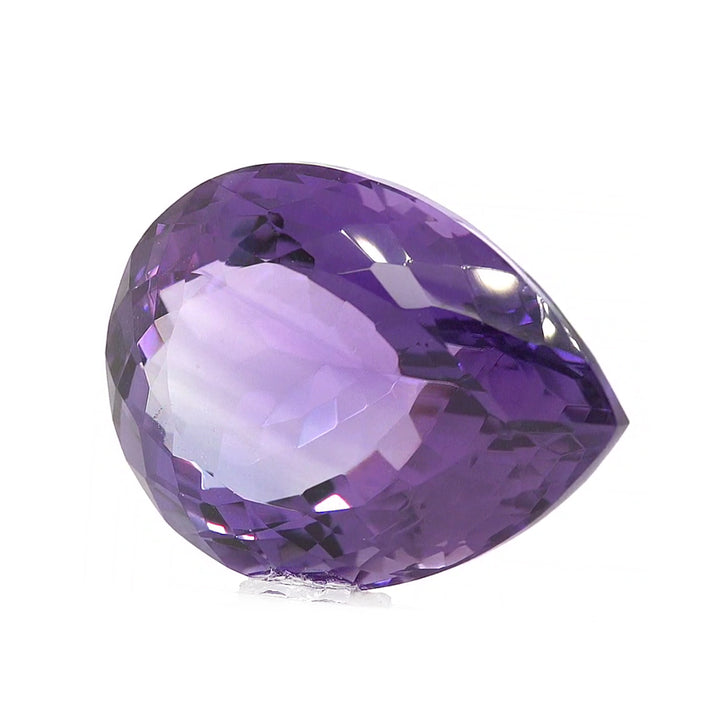 51 Cts Amethyst 30x22 MM Pear Gemstone