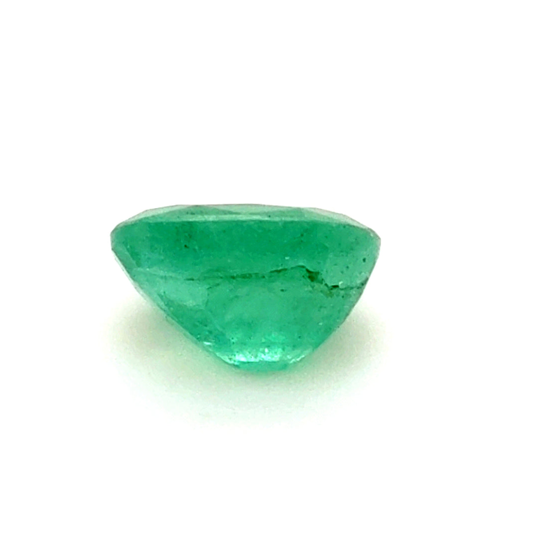 5.02 Cts Emerald 12X9 MM Oval Gemstone