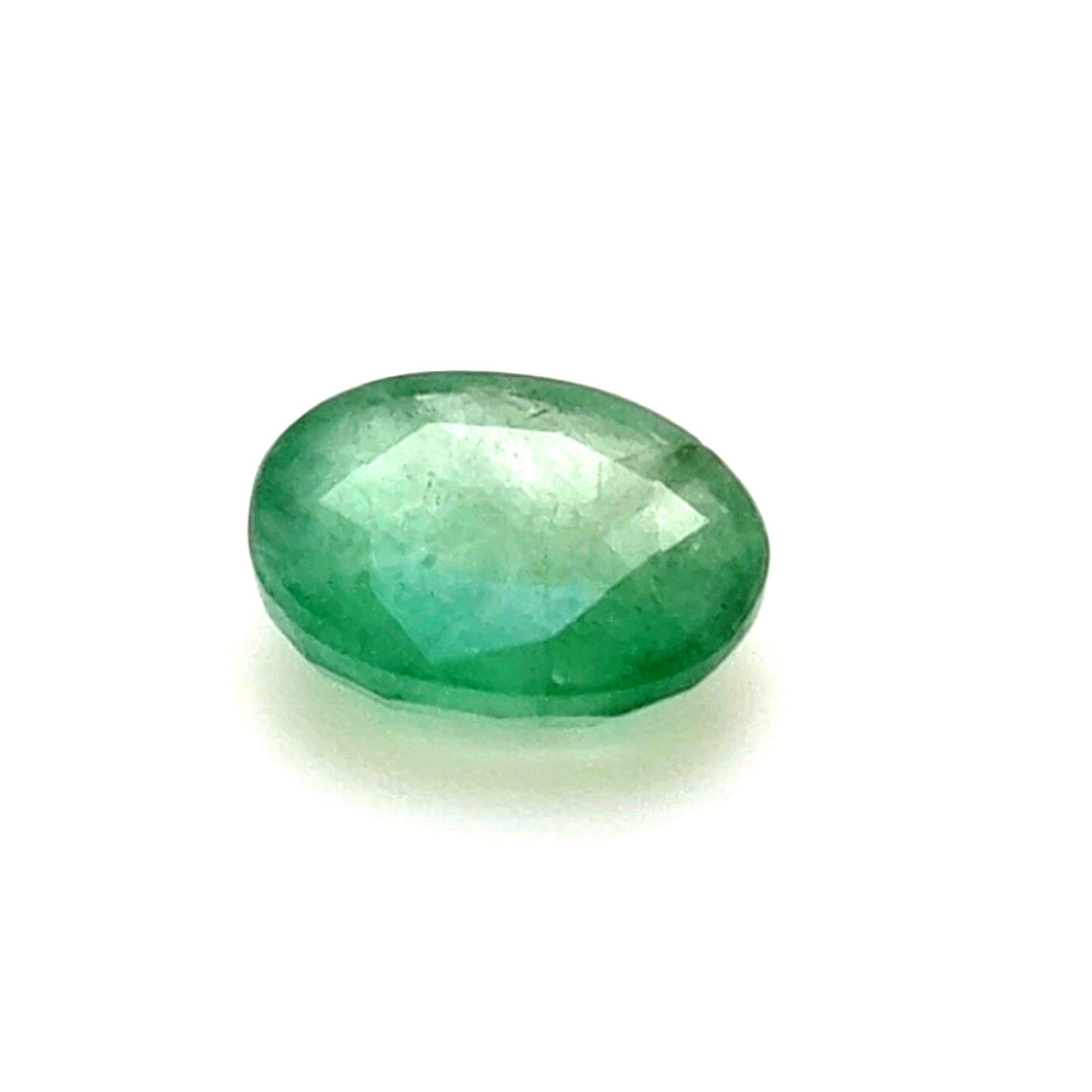 3.88 Cts Emerald 12X9 MM Oval Gemstone