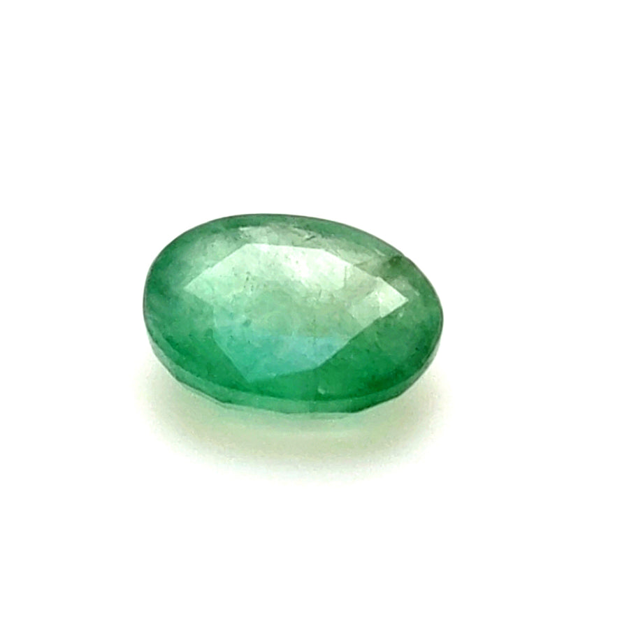 3.88 Cts Emerald 12X9 MM Oval Gemstone