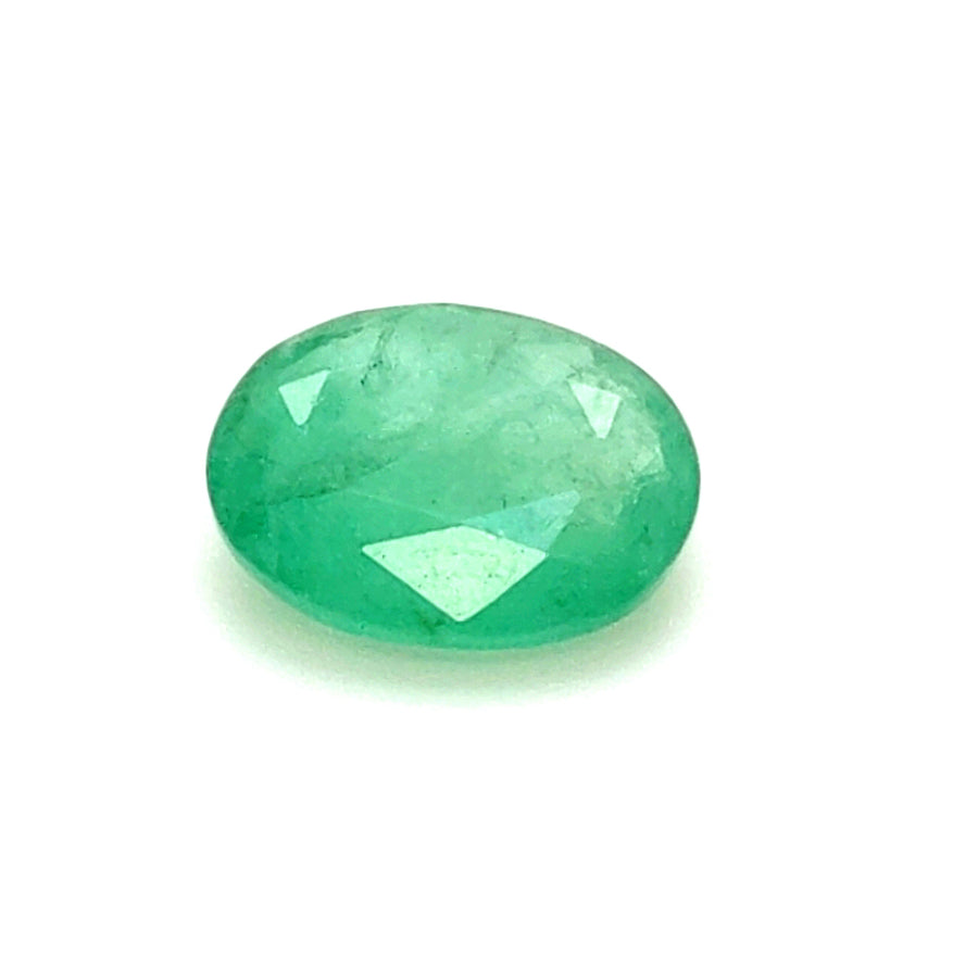 3.9 Cts Emerald 12X10 MM Oval Gemstone
