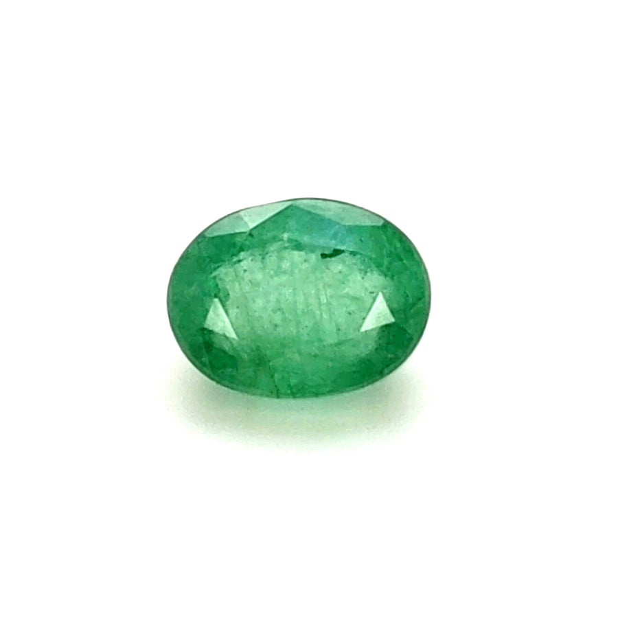 3.35 Cts Emerald 10X8 MM Oval Gemstone