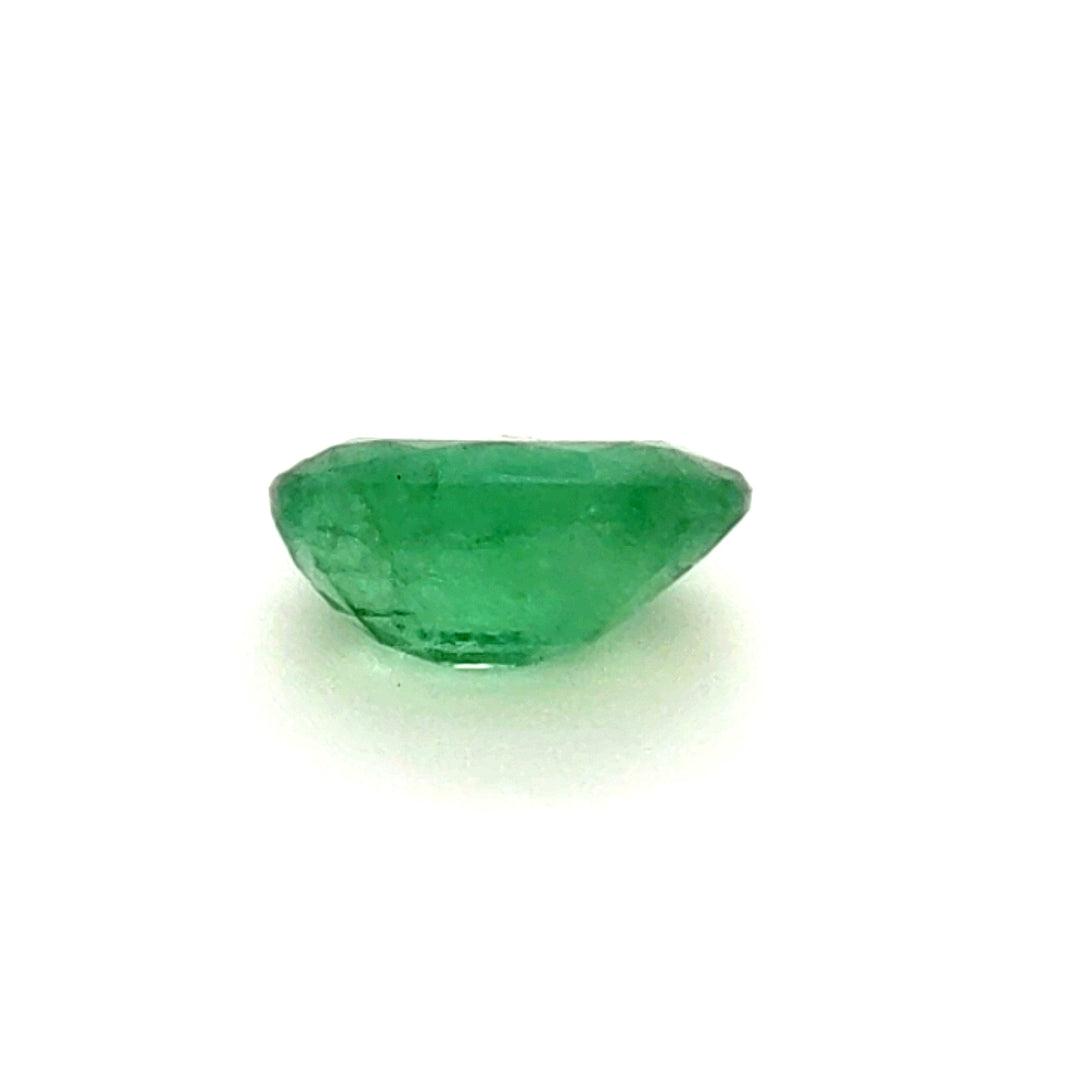 2.85 Cts Emerald 11X8 MM Oval Gemstone