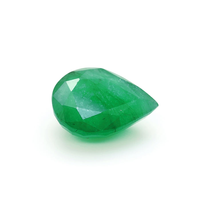 6.72 Cts Emerald 15X11 MM Pear Gemstone