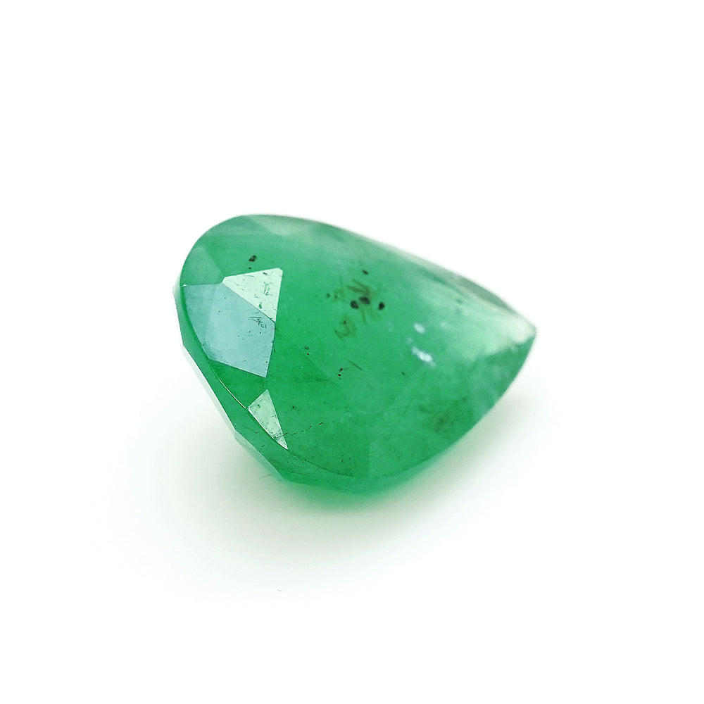 3.32 Cts Emerald 12X9 MM Pear Gemstone