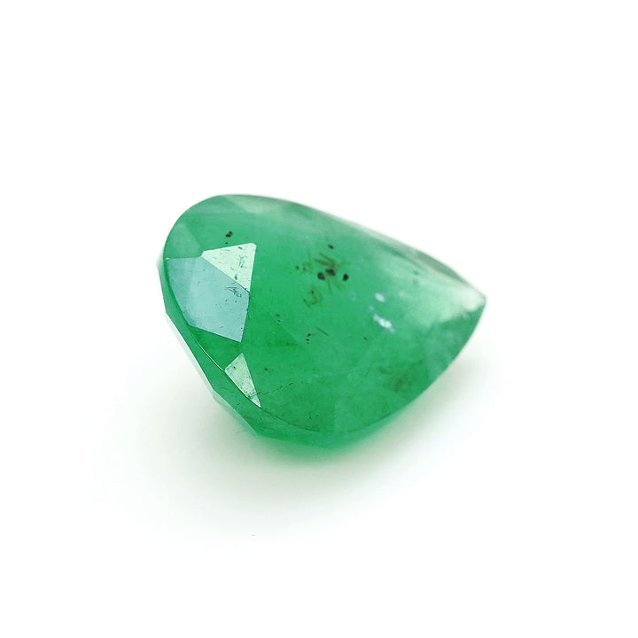 3.32 Cts Emerald 12X9 MM Pear Gemstone
