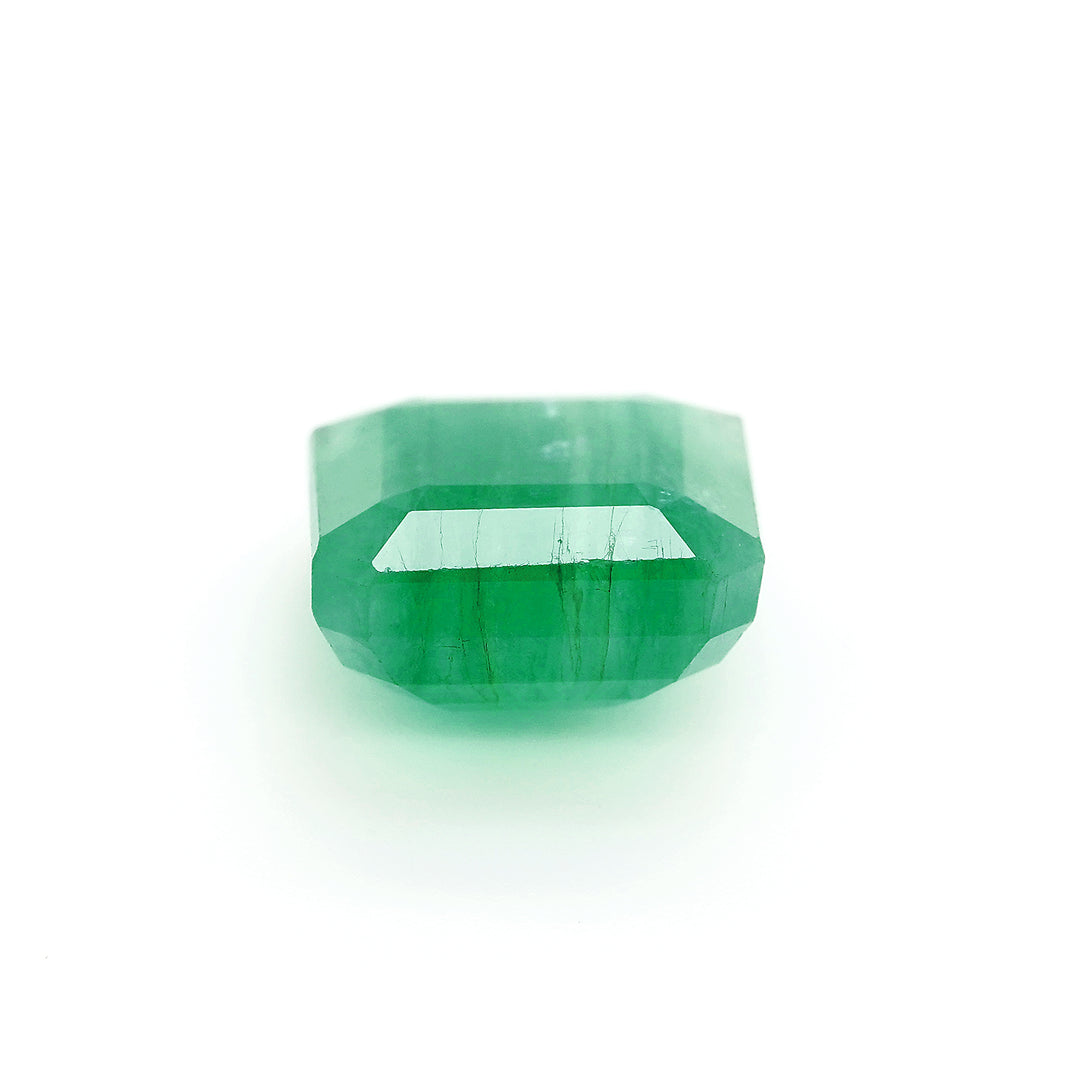 6.12 Cts Emerald 11X10 MM Octagon Gemstone