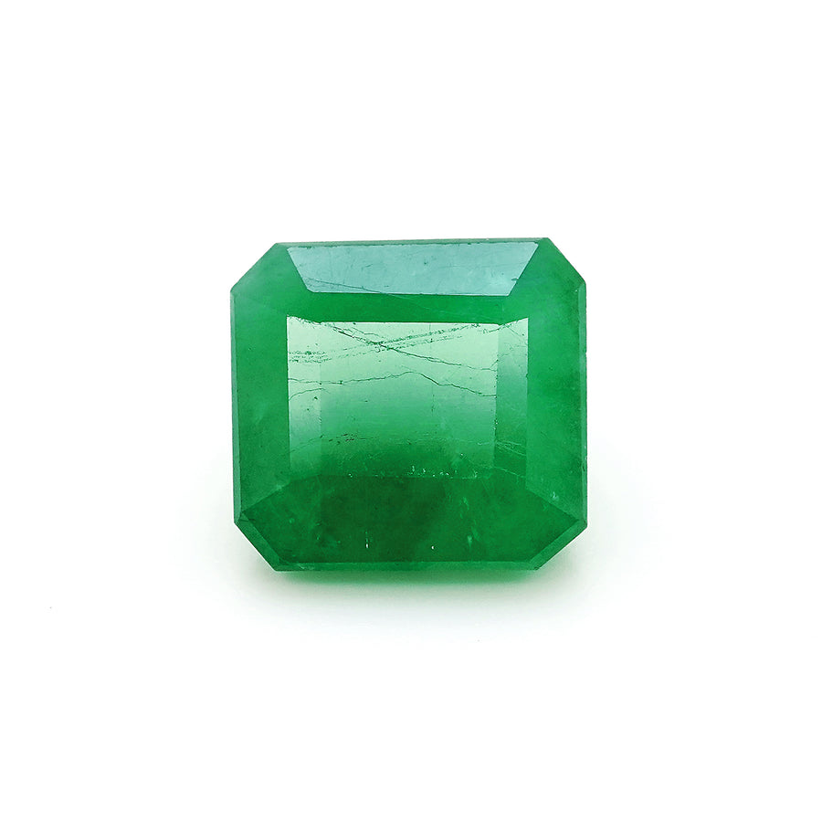 4.08 Cts Emerald 9X9 MM Octagon Gemstone