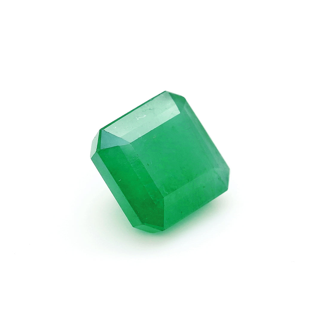 3.44 Cts Emerald 9X8 MM Octagon Gemstone