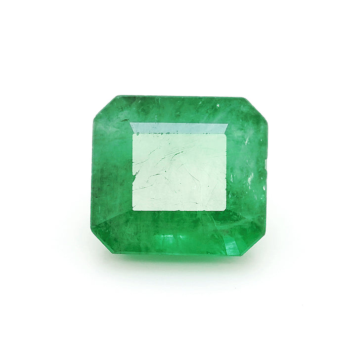 3.31 Cts Emerald 9X8 MM Octagon Gemstone