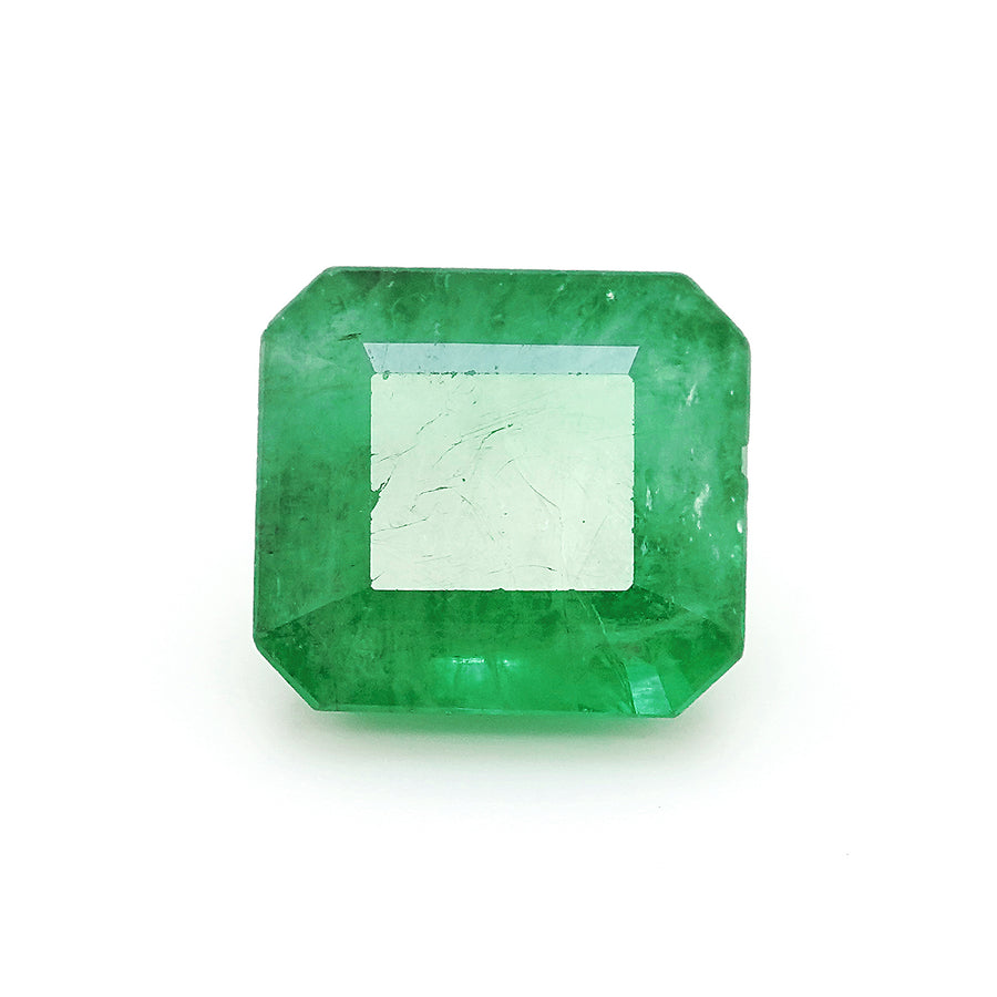 3.31 Cts Emerald 9X8 MM Octagon Gemstone