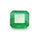 3.31 Cts Emerald 9X8 MM Octagon Gemstone