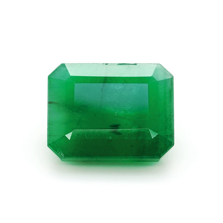 5.5 Cts Emerald 12X10 MM Octagon Gemstone