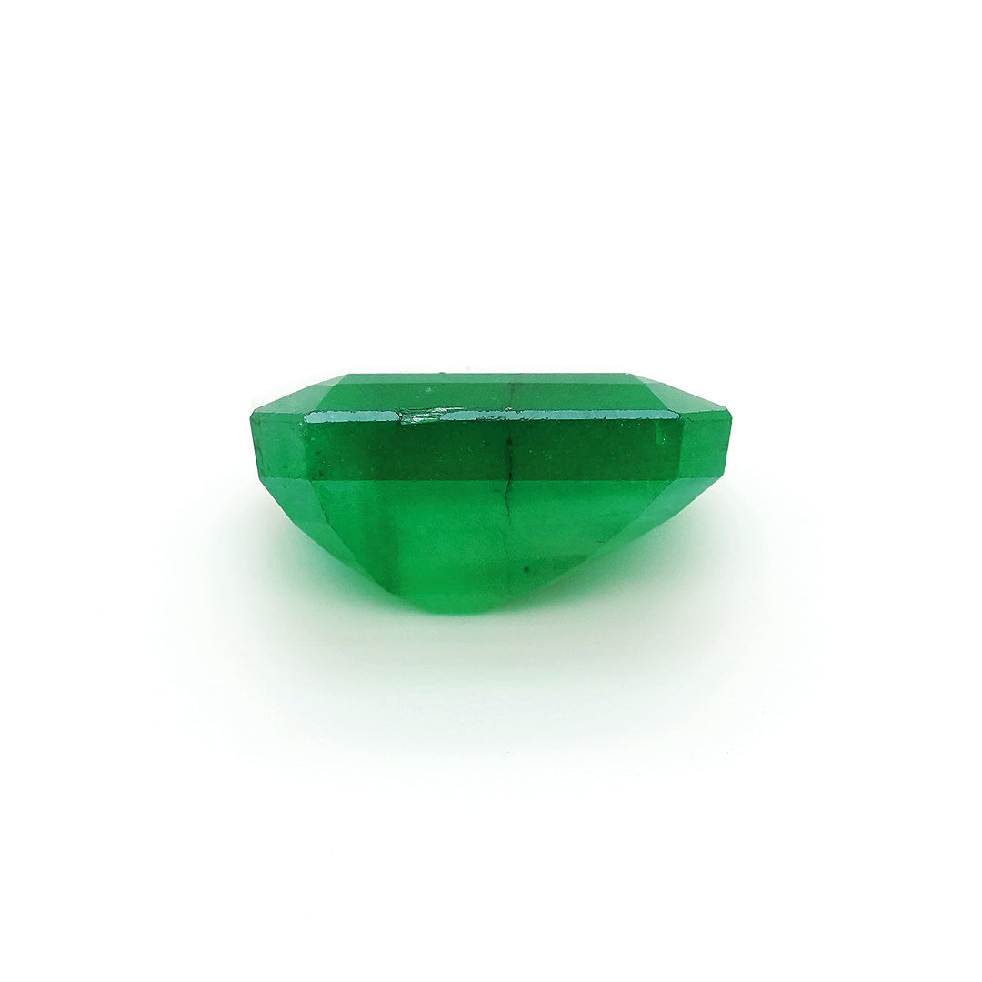 5.5 Cts Emerald 12X10 MM Octagon Gemstone