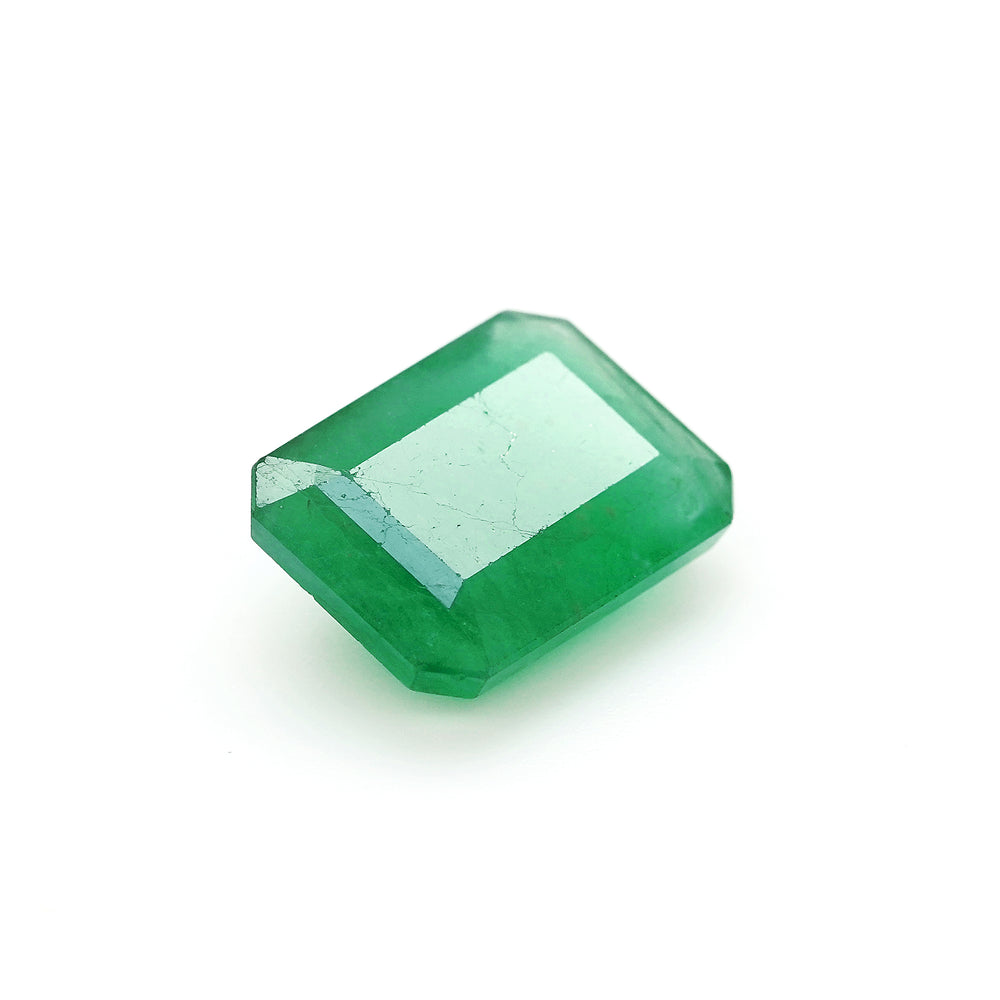 4.6 Cts Emerald 12X9 MM Octagon Gemstone