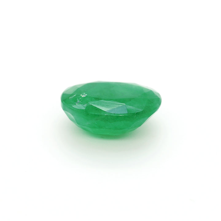 7 Cts Emerald 14X12 MM Oval Gemstone