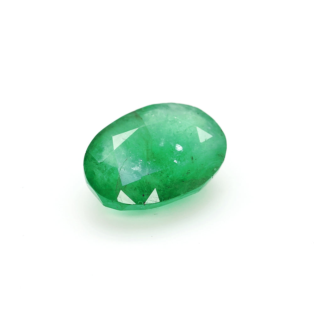 6.02 Cts Emerald 14X10 MM Oval Gemstone
