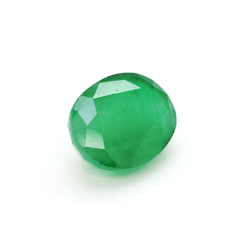 5.87 Cts Emerald 13X10 MM Oval Gemstone