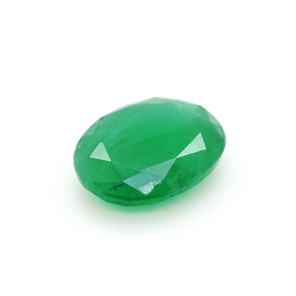 4.26 Cts Emerald 13X10 MM Oval Gemstone