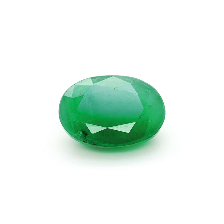 4.28 Cts Emerald 12X9 MM Oval Gemstone