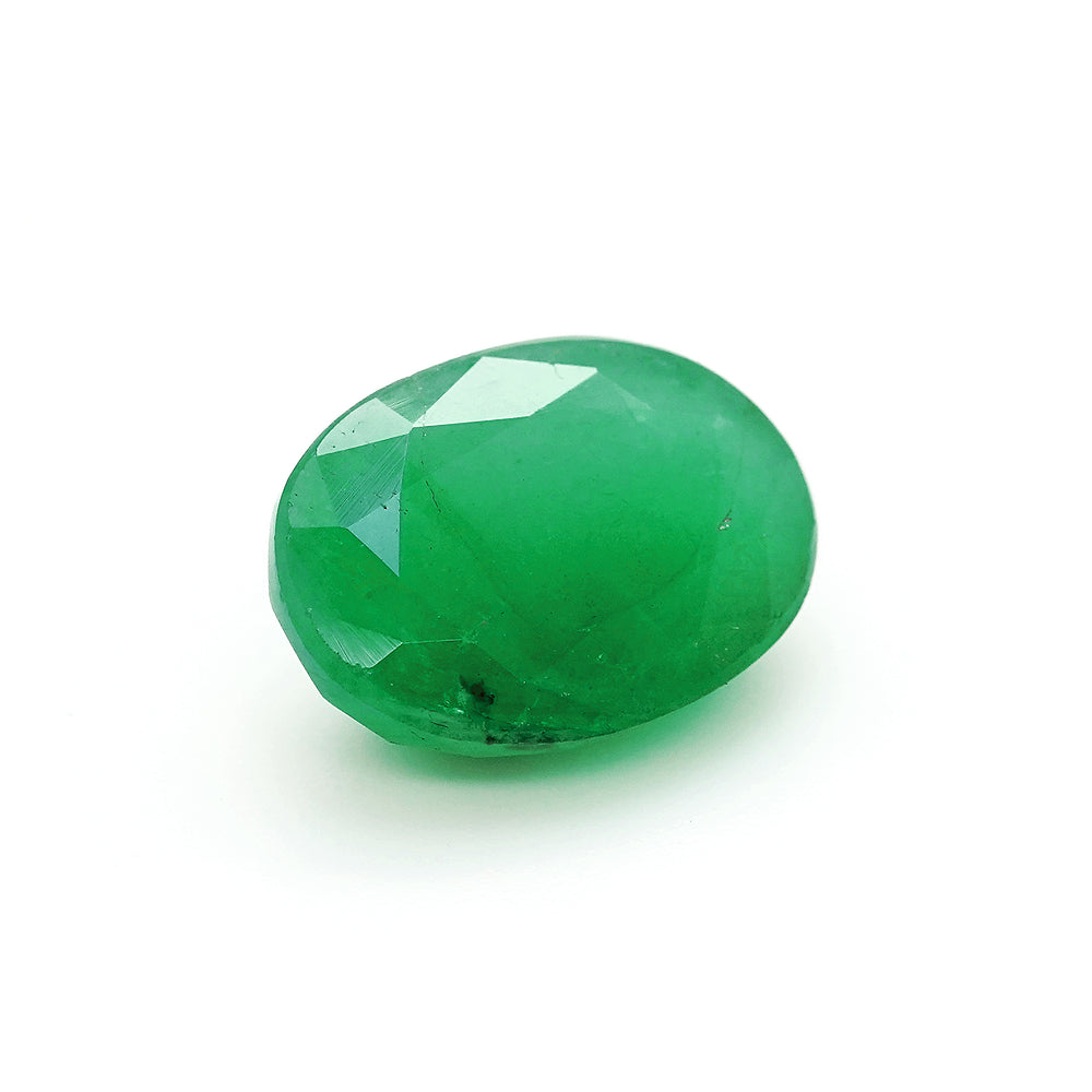 4.28 Cts Emerald 12X9 MM Oval Gemstone