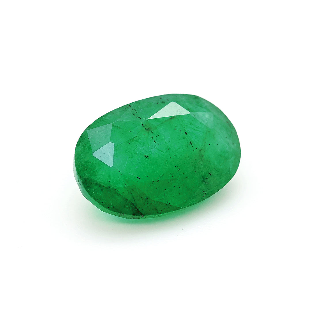 4.35 Cts Emerald 13X9 MM Oval Gemstone