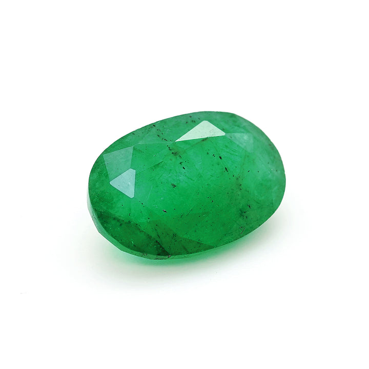 4.35 Cts Emerald 13X9 MM Oval Gemstone
