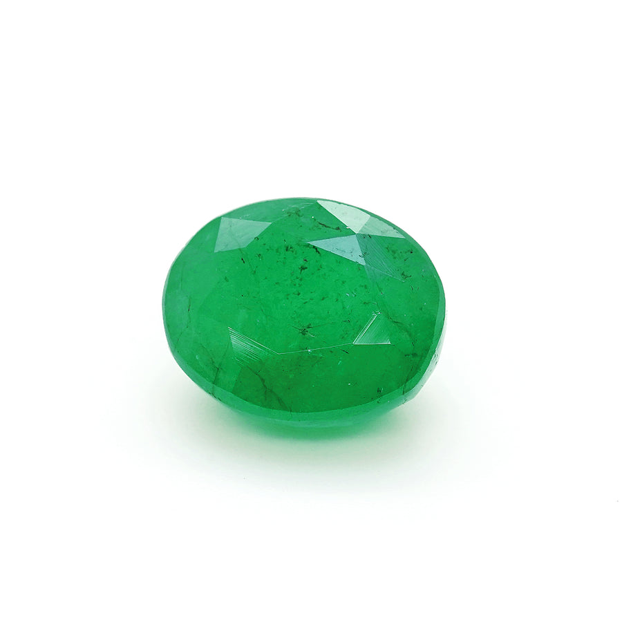 5.2 Cts Emerald 11X9 MM Oval Gemstone