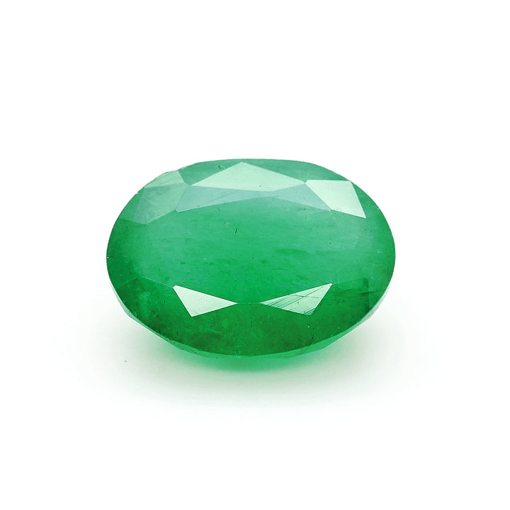4.07 Cts Emerald 12X9 MM Oval Gemstone