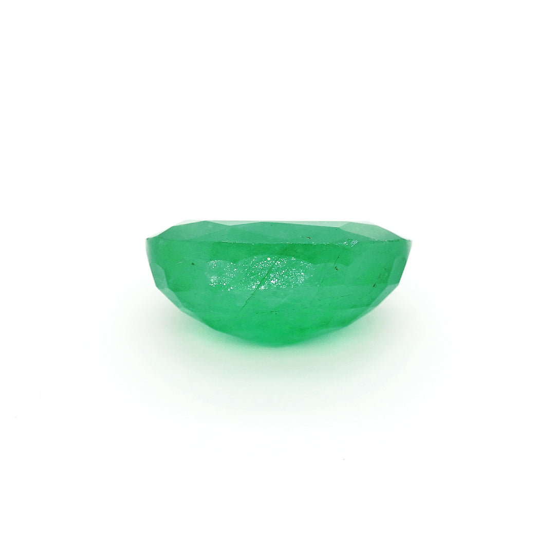 4.07 Cts Emerald 12X9 MM Oval Gemstone