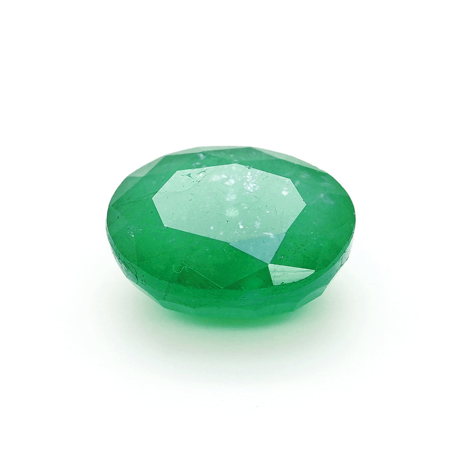 4.56 Cts Emerald 12X9 MM Oval Gemstone