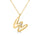 Alphabet 'W' Pendant with White Zircon in 925 Silver