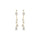 Pearl Beaded Tassel Earring in 18K Yellow Gold