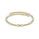 Pearl Beaded Flex Bangle in 18K Yellow Gold