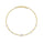 Pearl Beaded Flex Choker Necklace in 18K Yellow Gold