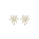 Pearl Beaded Stud Earring in 18K Yellow Gold