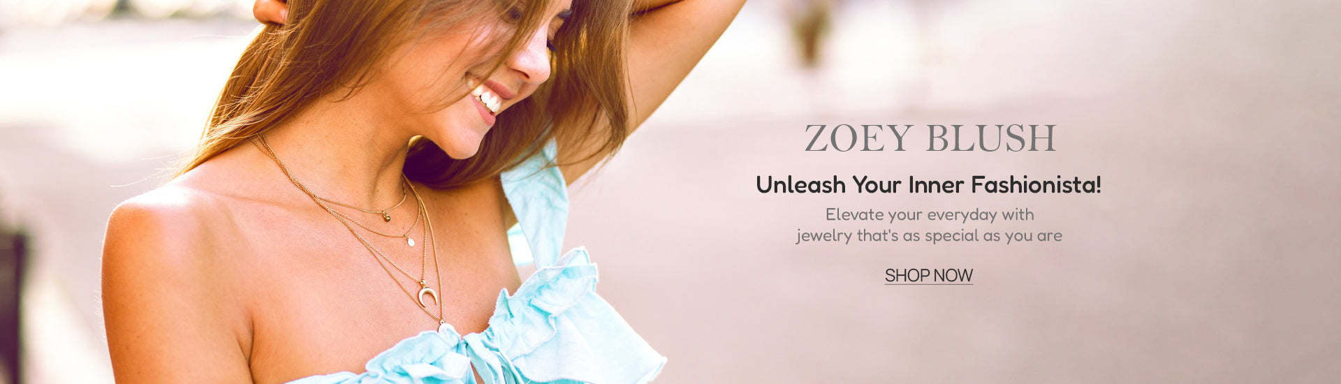Banner Of Zoey Blush Brand
