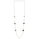 Pearl Beaded Station Necklace in 18K Yellow Gold