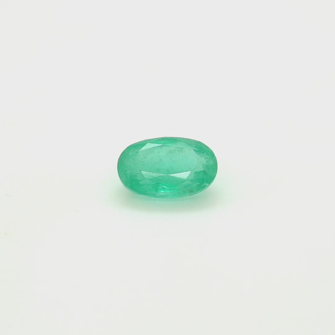 2.37 Cts Emerald 10X7 MM Oval Gemstone