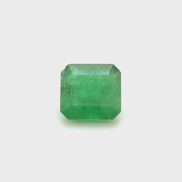 3.03 Cts Emerald 9X8 MM Octagon Gemstone