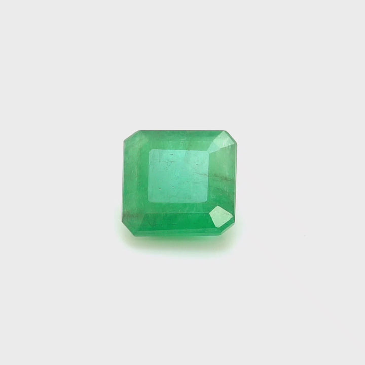 3.73 Cts Emerald 10X9 MM Octagon Gemstone